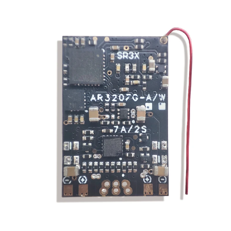 CROSSOVER-RX/A2 + (AR3207G-A2) sin escobillas, ESC/GYRO/SR3X/7CH, micrófono/TELEM