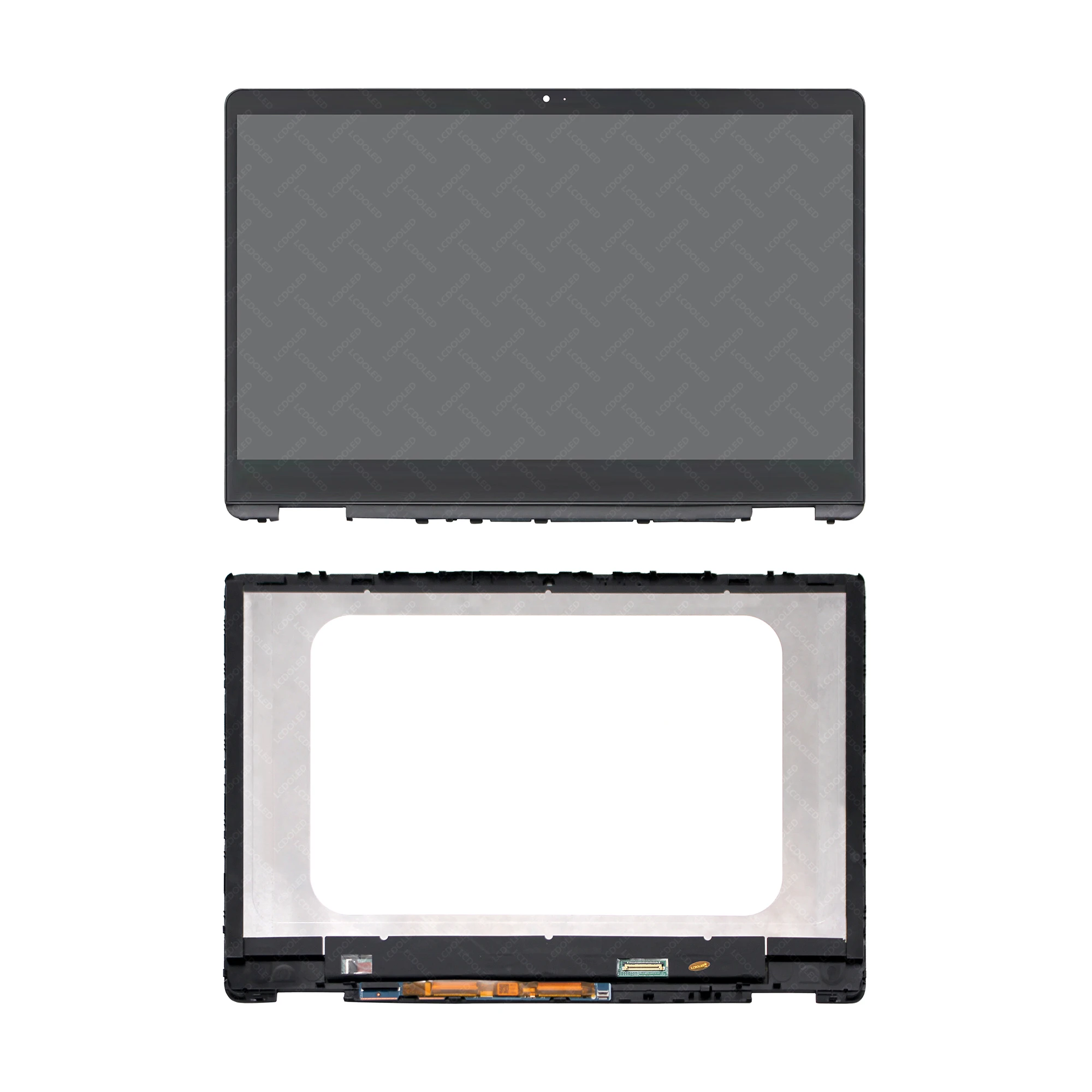 Imagem -03 - Lcd Touch Screen Assembly para hp Chromebook 14 Polegadas Fhd 1920x1080 X360 14b-cb0020ca 14b-cb0021ng Nv140fhm-n4k V8.0 M47690001