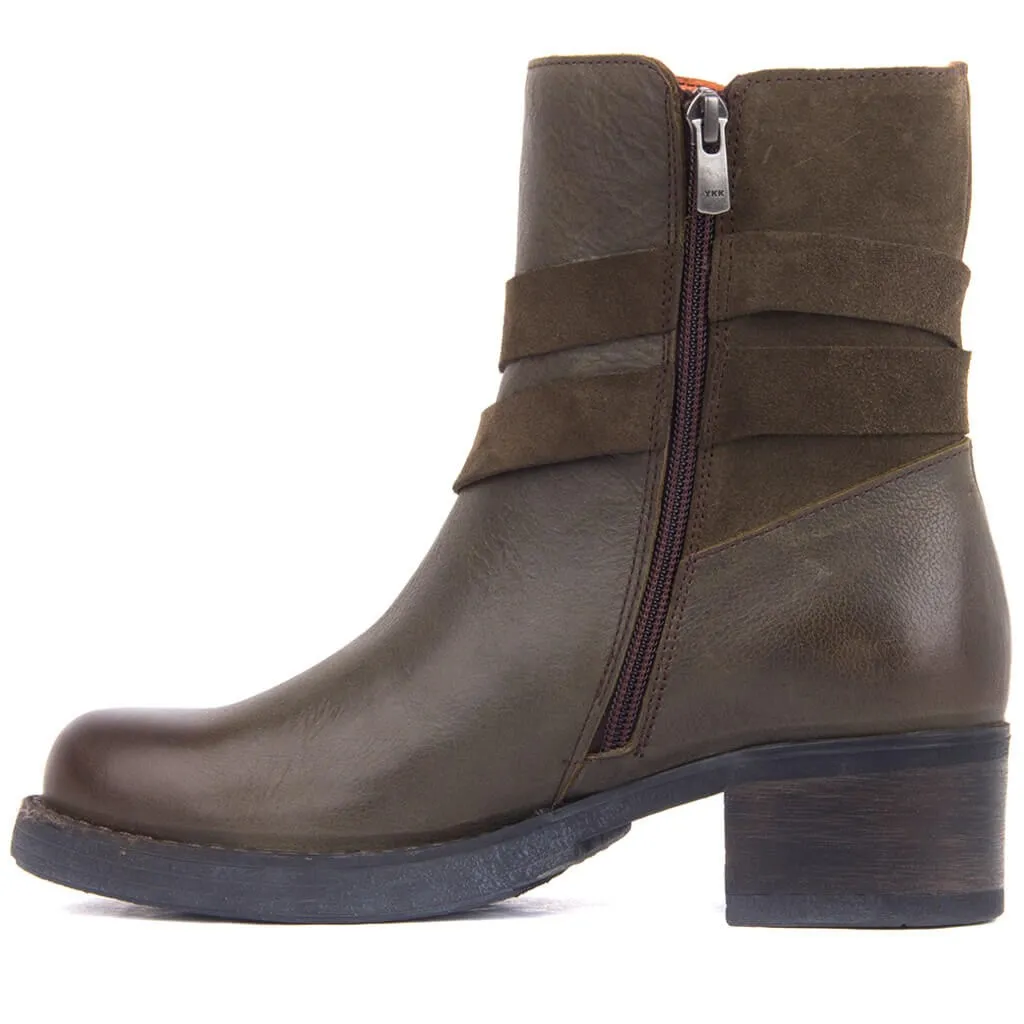 Segel-Lakers Frauen Leder Stiefel