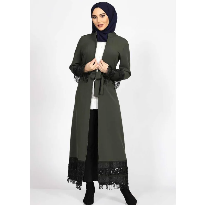 

Muslim Clothing Abaya Turkish clothes for women autumn Garment Hijab Moroccan tagine Robe Women's Long Dress 3abaya European