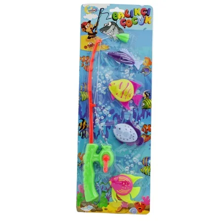 Colorful Figured Fishing Game Toy