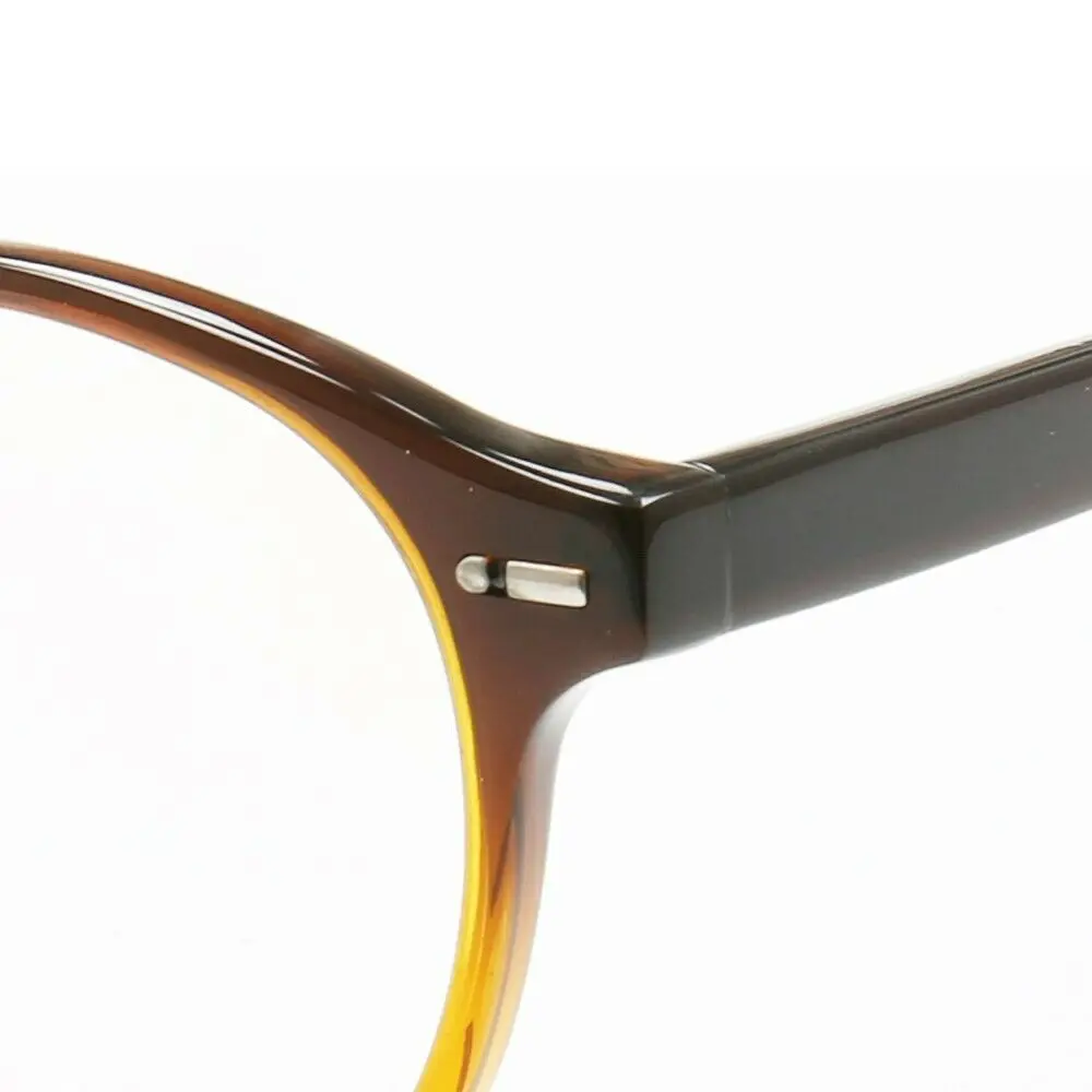 Women Vintage Round Fashion Eyeglasses Frames Men Retro Glasses Frames Popular Spectacles Prescription Eyewear Red Purple Yellow