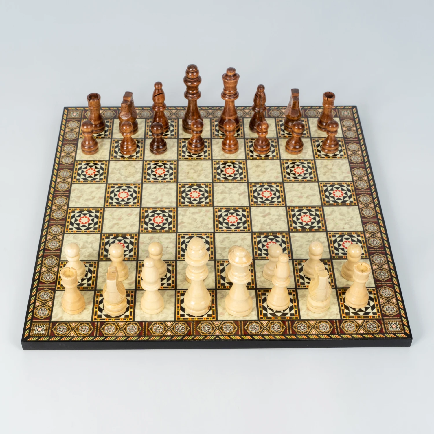 Nacreous Chess Board Game High Quality Perfect Gift Pieces Included