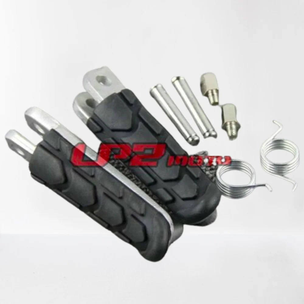 Foot Peg Front Rider Footrest for Honda NC700 NC700X NC750 NC750X NC750XD 12-19 CB250 HORNET 98-10 CB400 Super Four VTEC 99-13