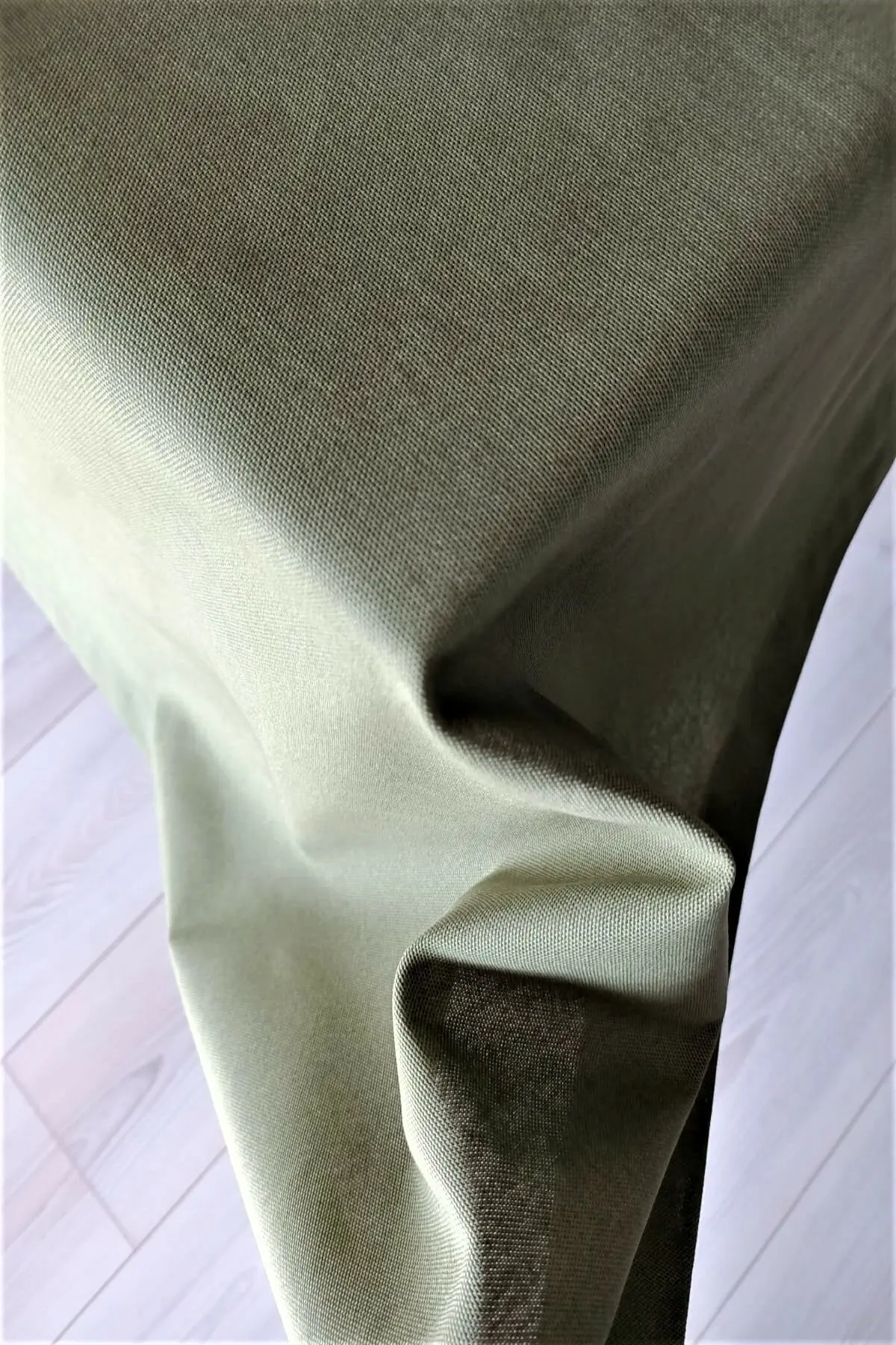 100% Turkish Cotton Linen Textured Khaki Green Table Cloth Wedding, Party,Sofa Cover Turkish Cotton For Rectangle Tablecloth