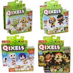 Original Qixels The Cubes That Join With Water Children's Toys Pixel Square Anime Action Figures Qixels 3d Cubes Toys for Boy