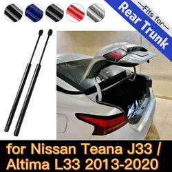 Refit Trunk Boot Lift Supports for Nissan Teana J33 / Altima L33 2013-2020 Rear Tailgate Carbon Fiber Gas Charged Shock Dampers