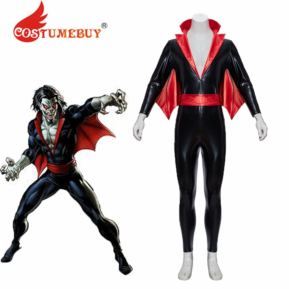 

CostumeBuy Michael Morbius Cosplay Jumpsuit Morbius the Living Vampire Costume Halloween Bodysuit Carnival Suit Outfit for Men