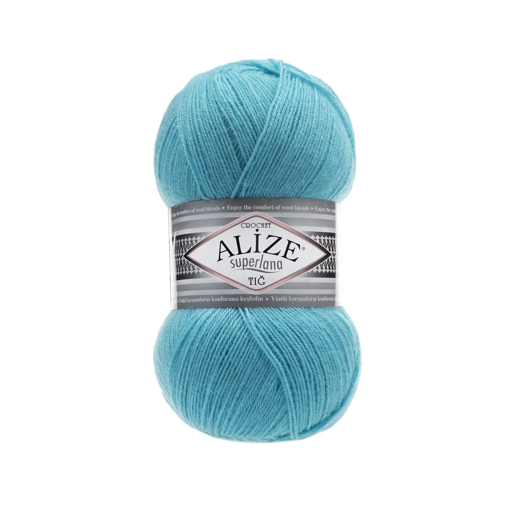 5 pcs 100 gr/ball Alize Superlana Crochet Yarn Top Quality Hand Knitting Cotton Acrylic Wool