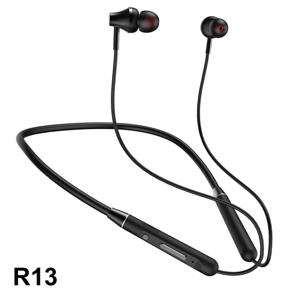 ICSON EASY SPEED Auriculares magnéticos R13 con bluetooth, auriculares inalámbricos con banda para el cuello para teléfonos