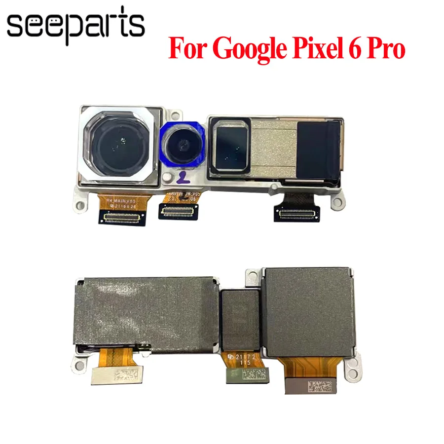 For Google Pixel 6 Pro Rear Camera Main Facing Camera Module Flex Cable Replacement Parts