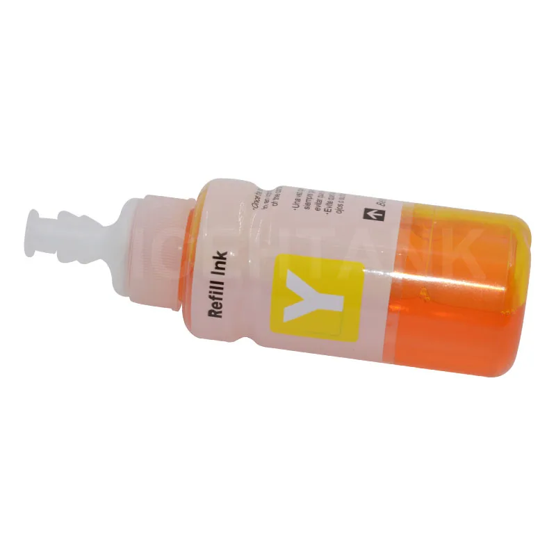 Imagem -03 - Tinta Corante Icehtank 70ml Kits de Recarga de Tinta Corante para Epson T6641 T6642 T6643 T6644 para Ecotank L1300 L850 L3050 L3060 L3070 L364 L382