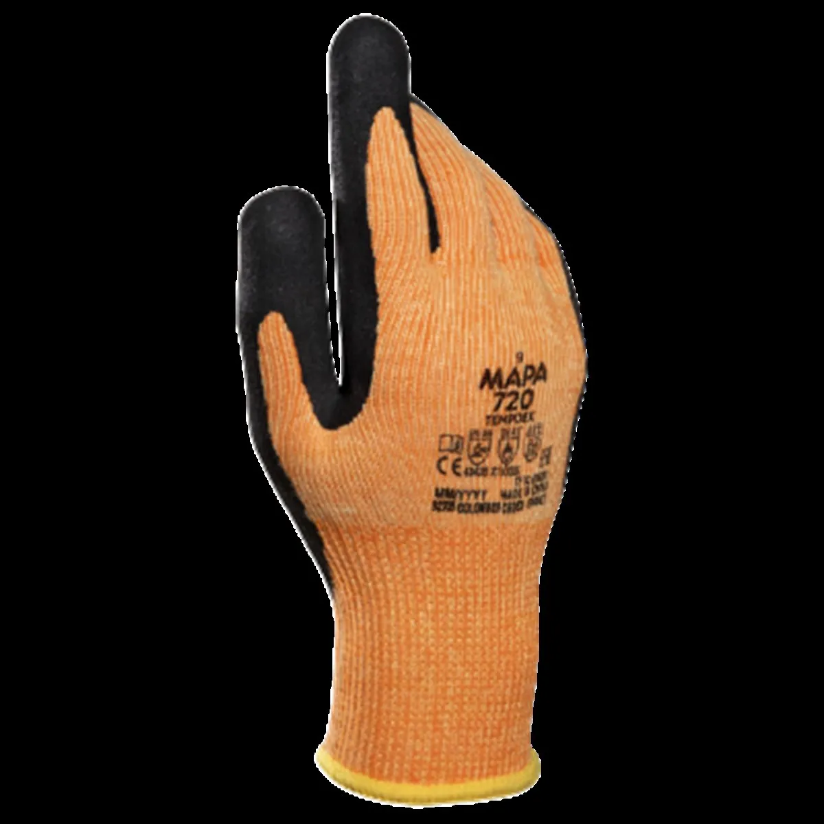 MAPA TempDex 720 Gloves 1 Pair , cut resistance for optimized thermal protection