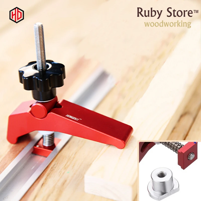 

1 Set Hongdui Hold Down Clamp for T-Slot and Standard T-Tracks