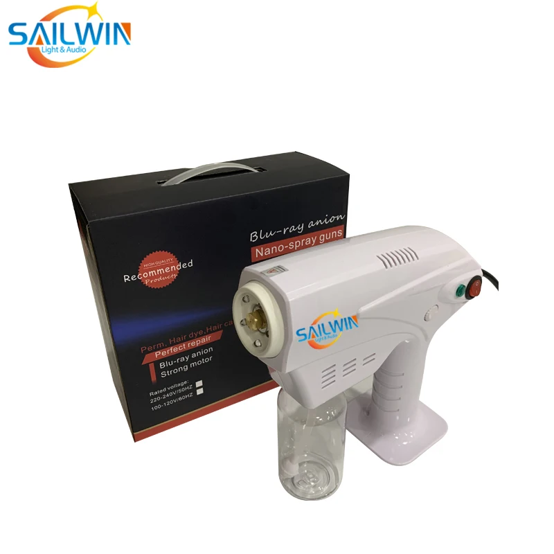 

10X 1200W Blue Ray Nano Sprayer Guns Disinfection Fog Smoke Machine Hotel Air Purifier Sterilizer For Home Car School Party