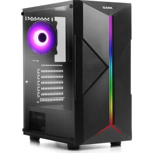 Dark X-Force 600W 80 + Bronze 3x12cm Fan Addressable RGB USB 3.0 Computer case (DKCHXForce680BR)