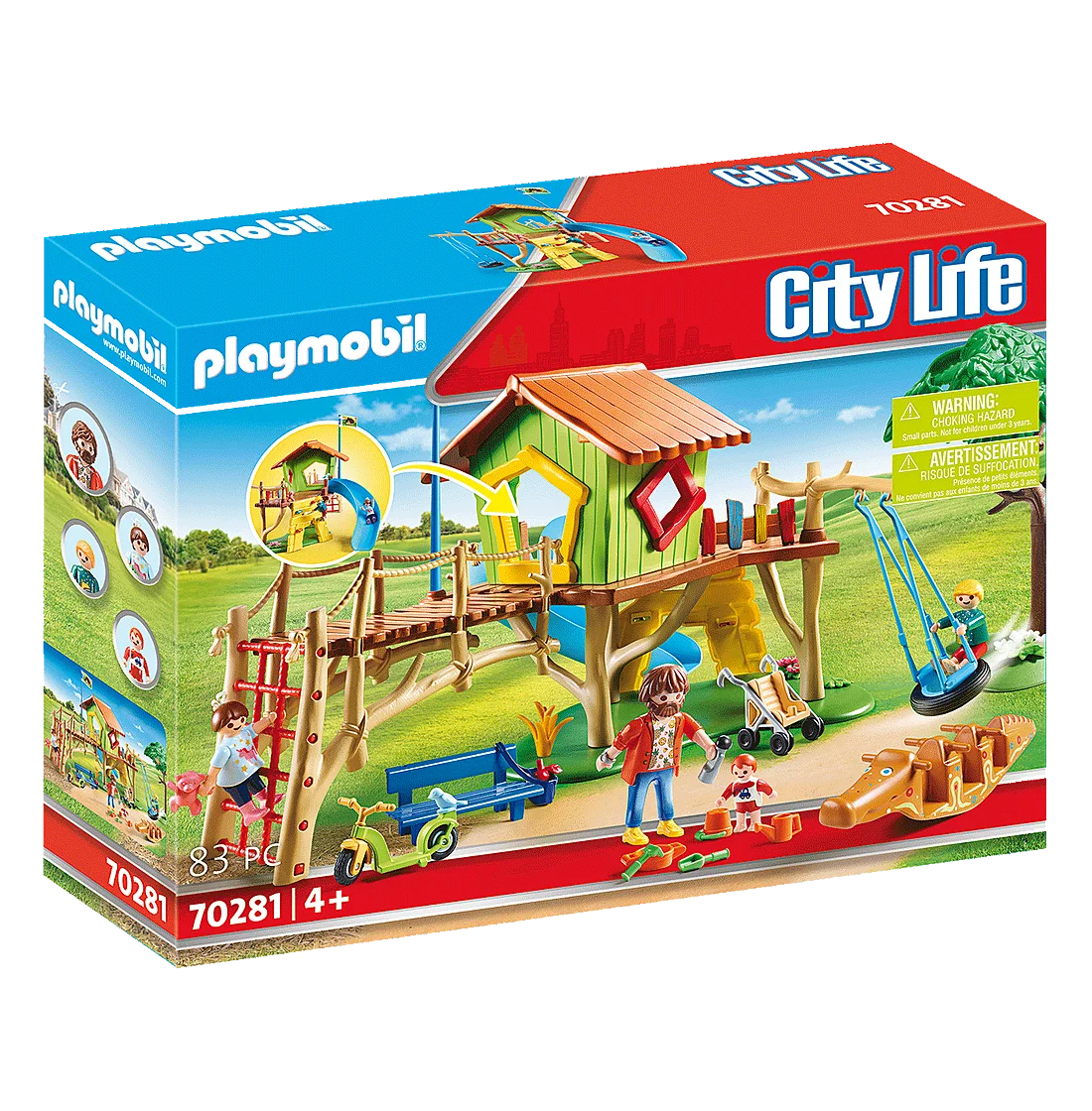 Playmobil Adventure Playground, 70281, original, kids toys, girls, gifts, collector, figures, dolls, shop, with box, new, man, woman, official license