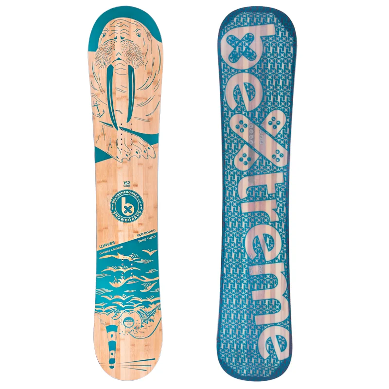 Tabla Snowboard All Mountain Waves Bextreme 160cm. Snow Freestyle y Freeride para hombre y mujer. Medidas 152, 157 y 160cm wide.