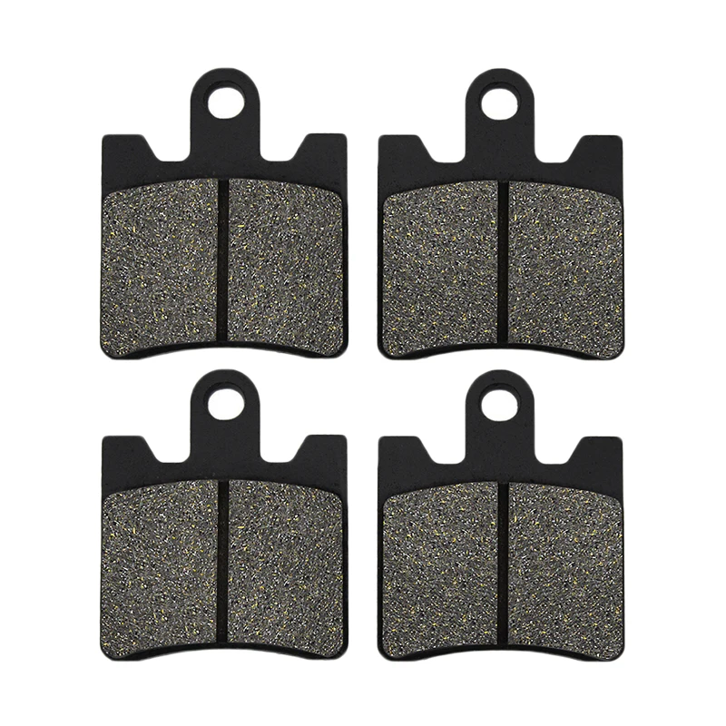 Cyleto Motorcycle Front and Rear Brake Pads for Suzuki skywave AN250 burgman AN 250 1998-2006 AN400 AN 400 burgman 1999-2006