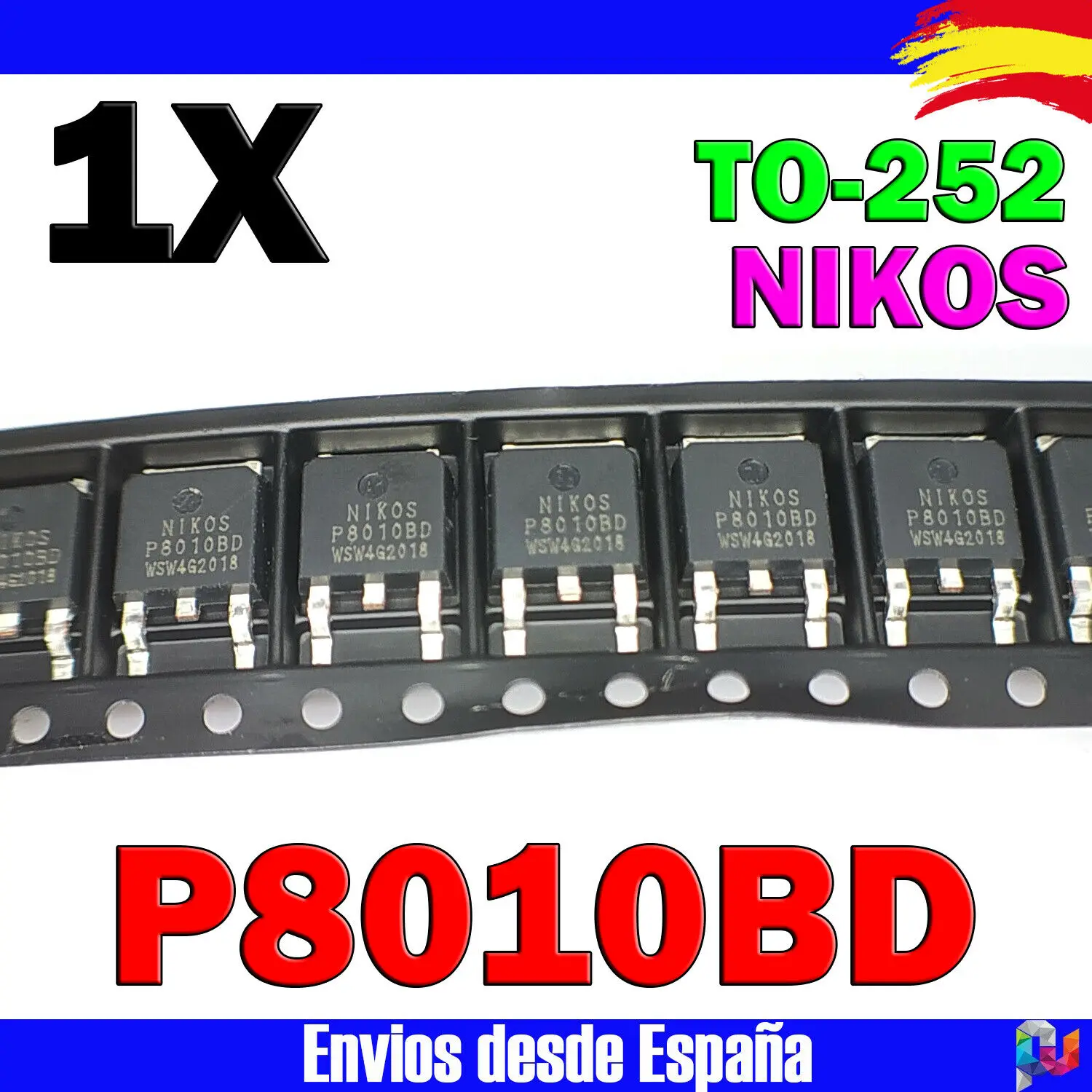 Revisión y Recomendación del Transistor P8010BD: La Mejor Opción para Circuitos de Potencia en TO-252