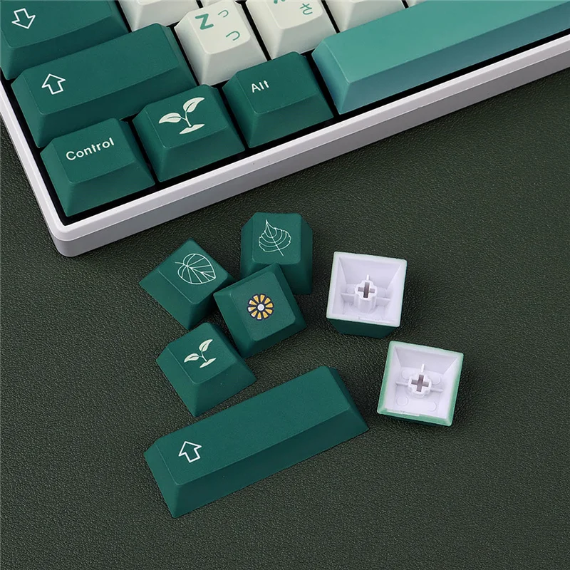 Personalizado pouco daisy keycaps pbt keycap 129 teclas cherry profile dye-sub para teclado mecânico 61 64 84 108 layout