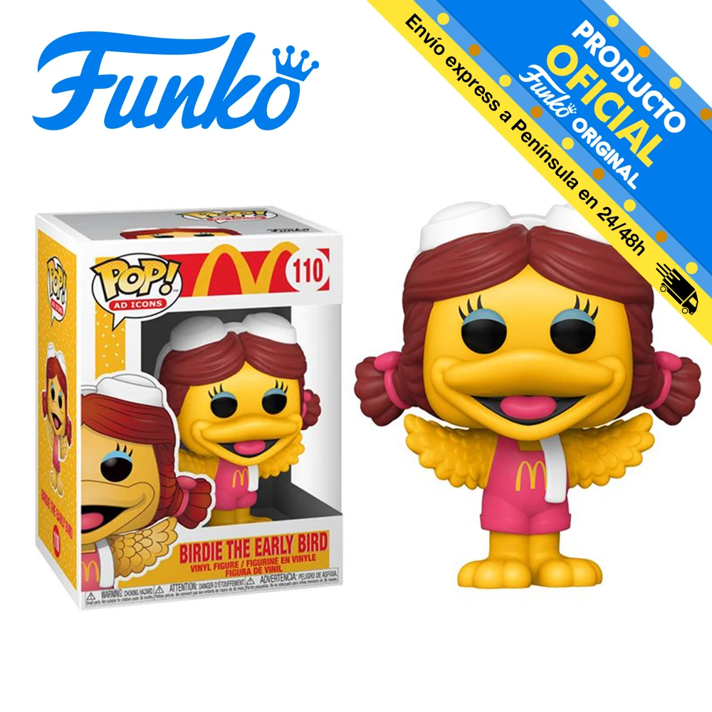 52992 FUNKO POP! McDonald's - Birdie, original, toys, decorative, gift, child, girl, collection