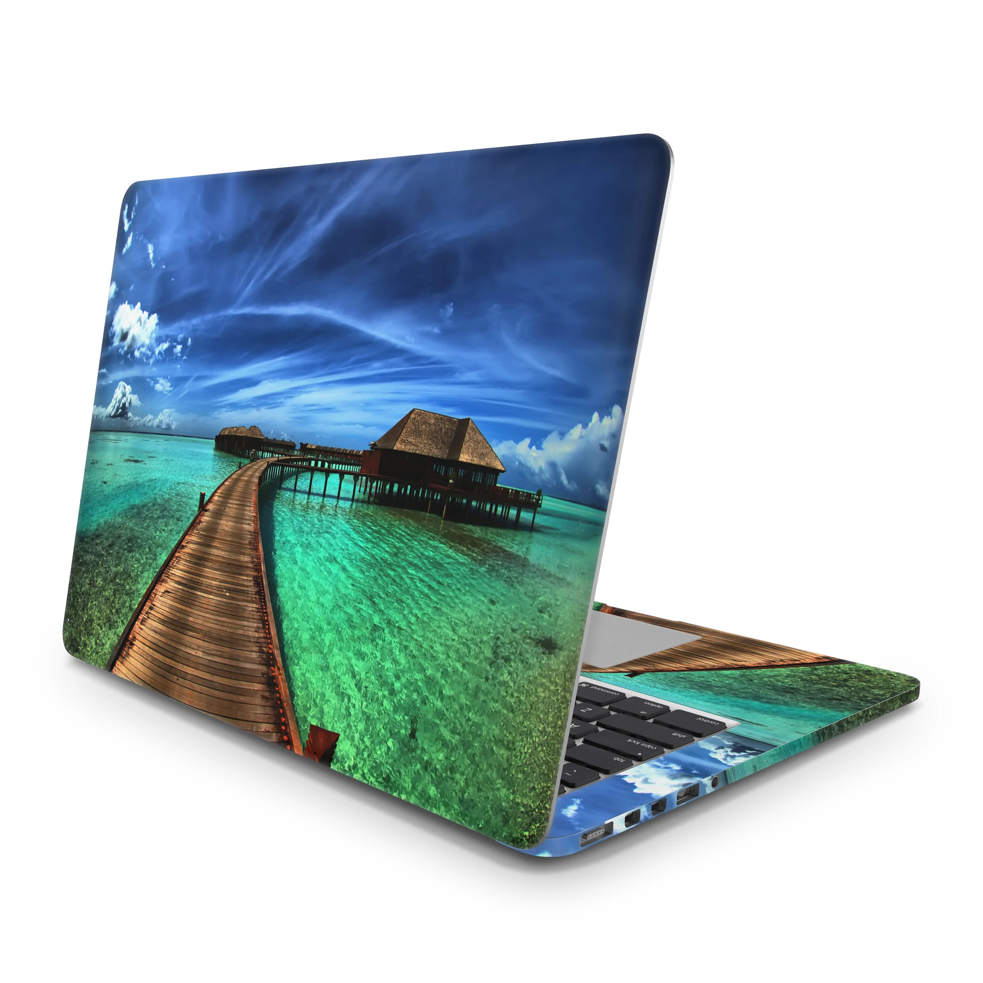 Sticker Master Tropical House Laptop Vinyl Sticker Skin Cover For 10 12 13 14 15.4 15.6 16 17 19 