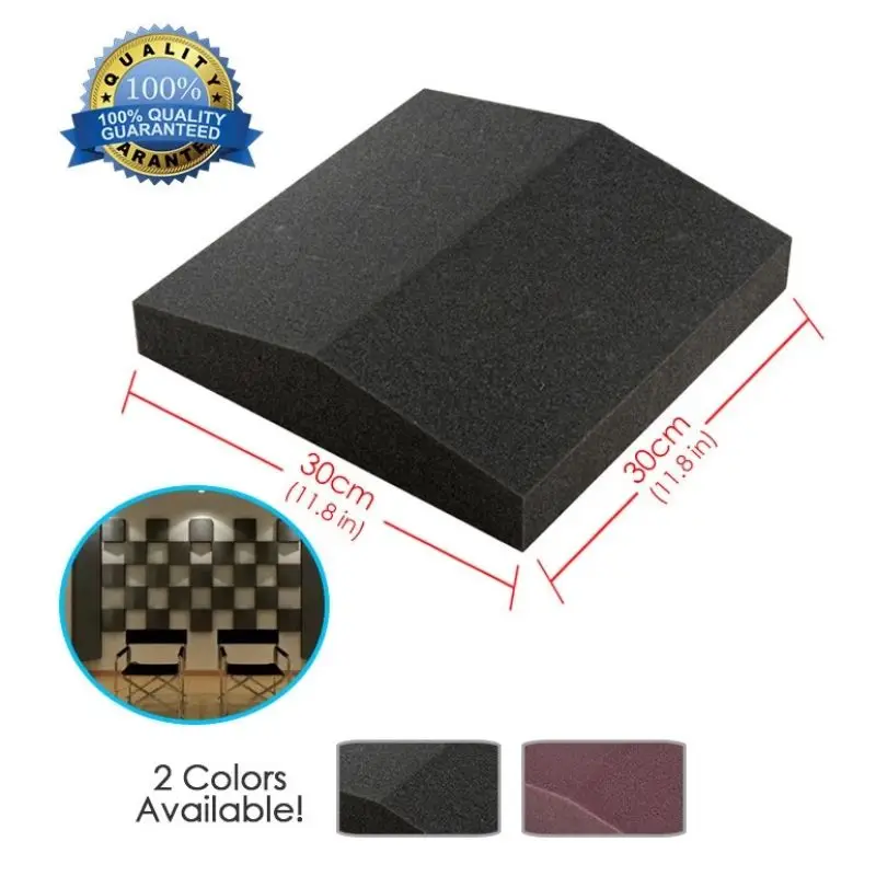 Панель студийная Звукопоглощающая, акустическая, из пеноматериала, Arrowzoom 11,8x11,8x2,9