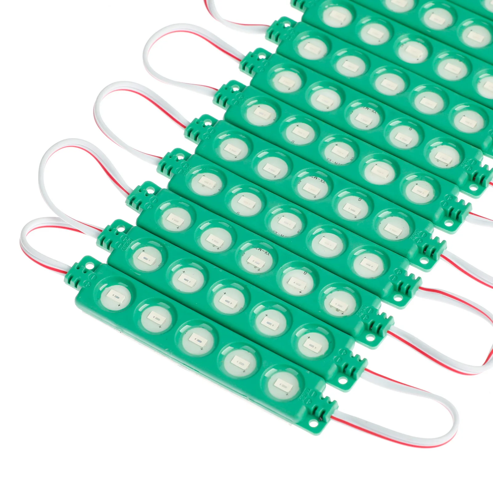 Led Module 100PCS 1.2W UL Listed 5Leds Modules Lighting IP65 DC 12V Waterproof Super Bright Lamp for Text Ads Light Boxes