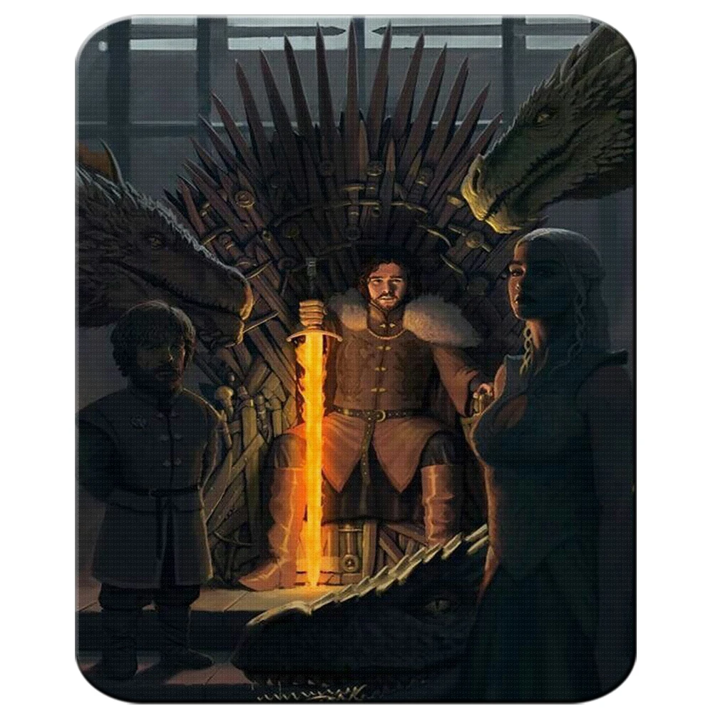 ALFOMBRILLA PEQUEÑA TRONOS Y DRAGONES mousepad raton