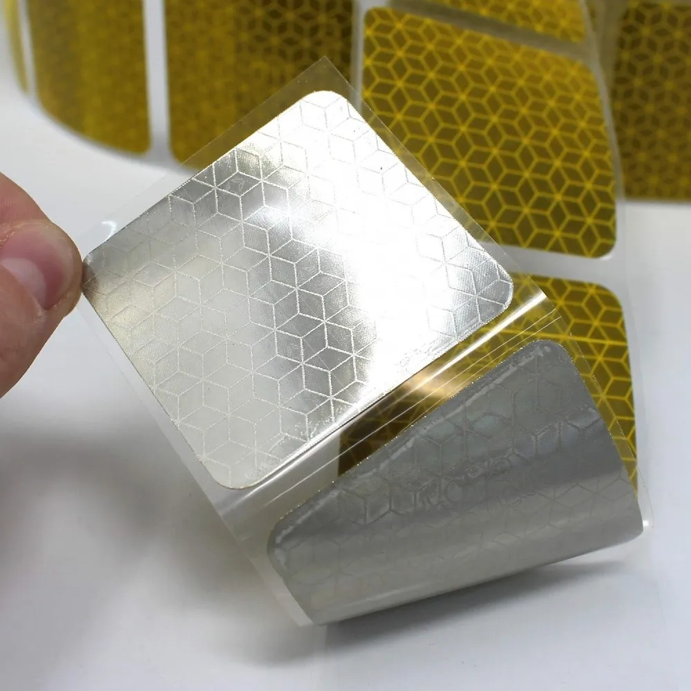 Orafol Motorcycle Caravan Bicycle Reflector Yellow Color 1 meter Reflective Safety Glare