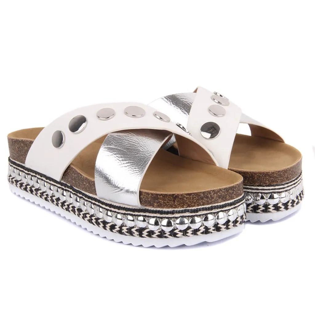 Guja-sandali donna bianchi