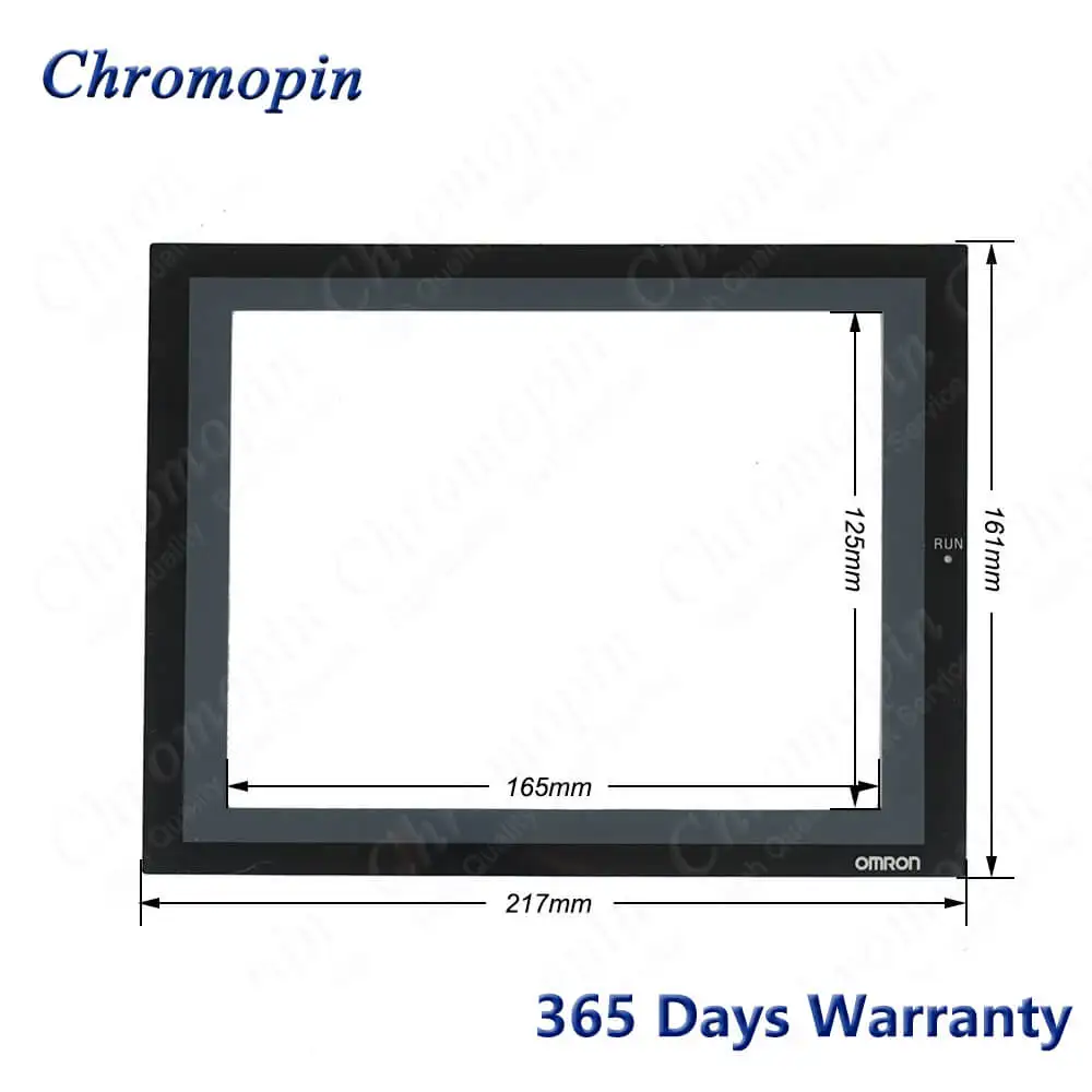 Imagem -05 - Painel de Tela de Toque para Omron com Empunhadura de Vidro e Painel de Toque com Revestimento de Película Protetora