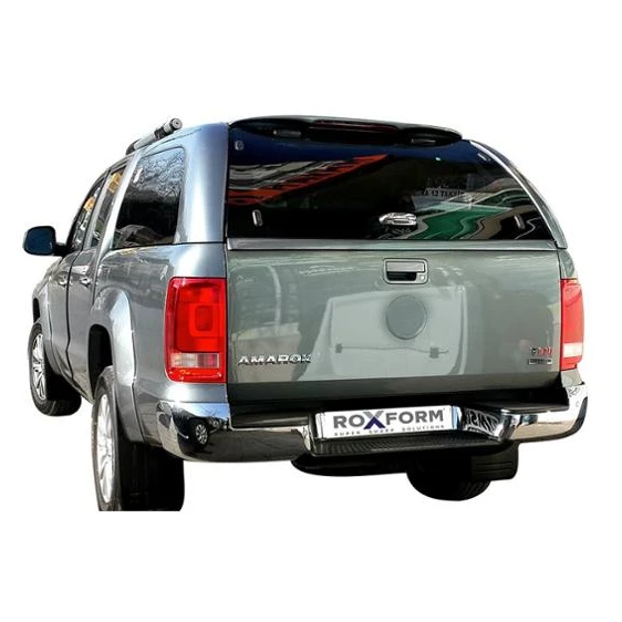 Roxform Fiberglass Truck Bed Tonneau Cover Hardtop Canopy Flat Side Window For VW Amarok 2010 2011 2012 2013 2014 2015 2016 2017 2018 2019 2020 2021