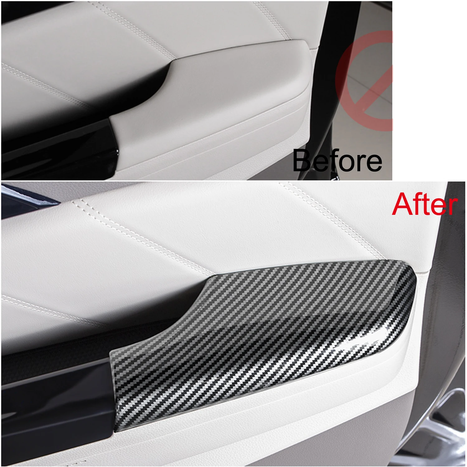 LHD! RHD! For Kia Carnival KA4 2021 2022 2023 Car Accessories ABS Plastic Car Door Window Lift Switch Cover Trim 2pcs