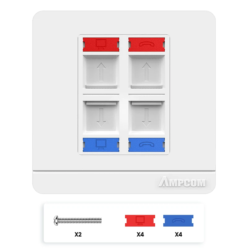 Variant: 4-port White