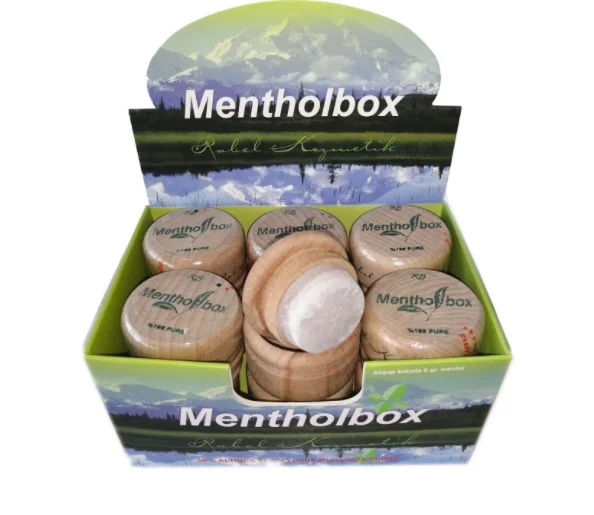 Menthol Stone Massage For Migraines Headaches Spa Miracle %100 Organic Product 7 Gr