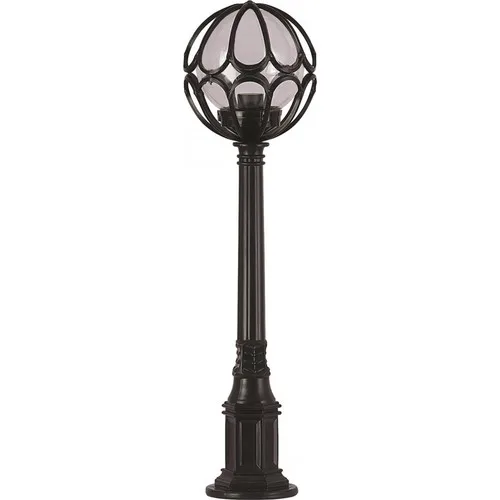 AVONNI BSU-68081-BSY-M3-B Black Powder Coated Outdoor Lighting E27 ABS Acrylic Glass 23cm