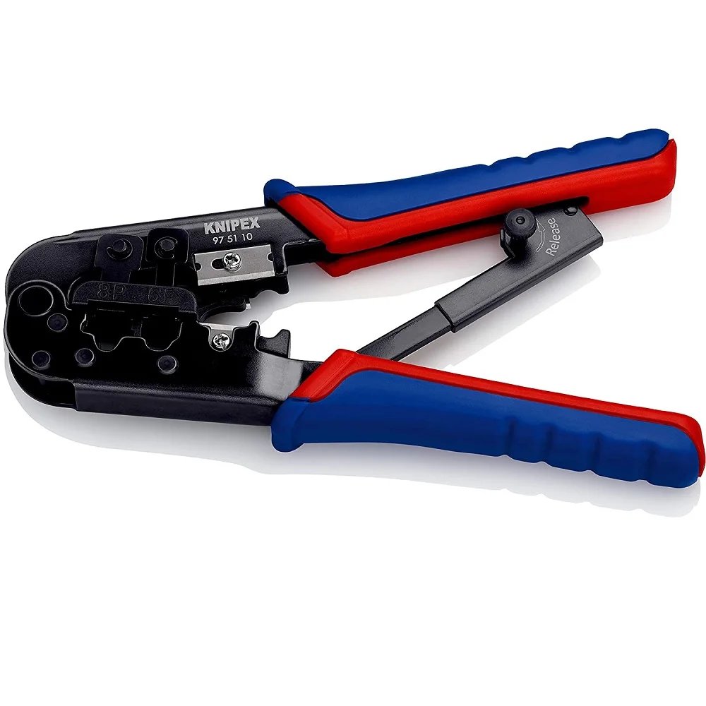 Инструмент для резки и зачистки сети, плоскогубцы для европейских вилок, RJ10, RJ11, RJ12, RJ45 knipex инструмент knipex зачистка проводов