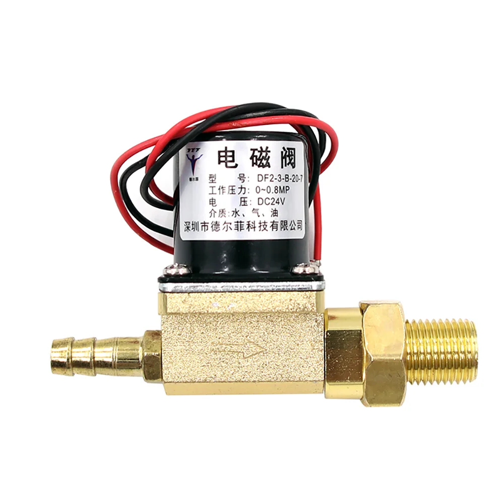 CO2 Wire Feeder Solenoid Valve NBC Electromagnetic Valve For CO2 Welding Wire Feeder MIG Wire Feeder Accessories DC24V AC36/220V