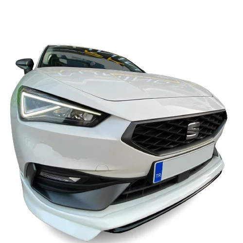 Seat Leon Mk4 için 2021-2022 Ön Tampon Dudak Abt Style Ön Tampon Etek Abs Plastik