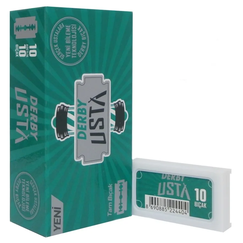 

Derby Usta Double Edge Razor Blades 100 Pcs