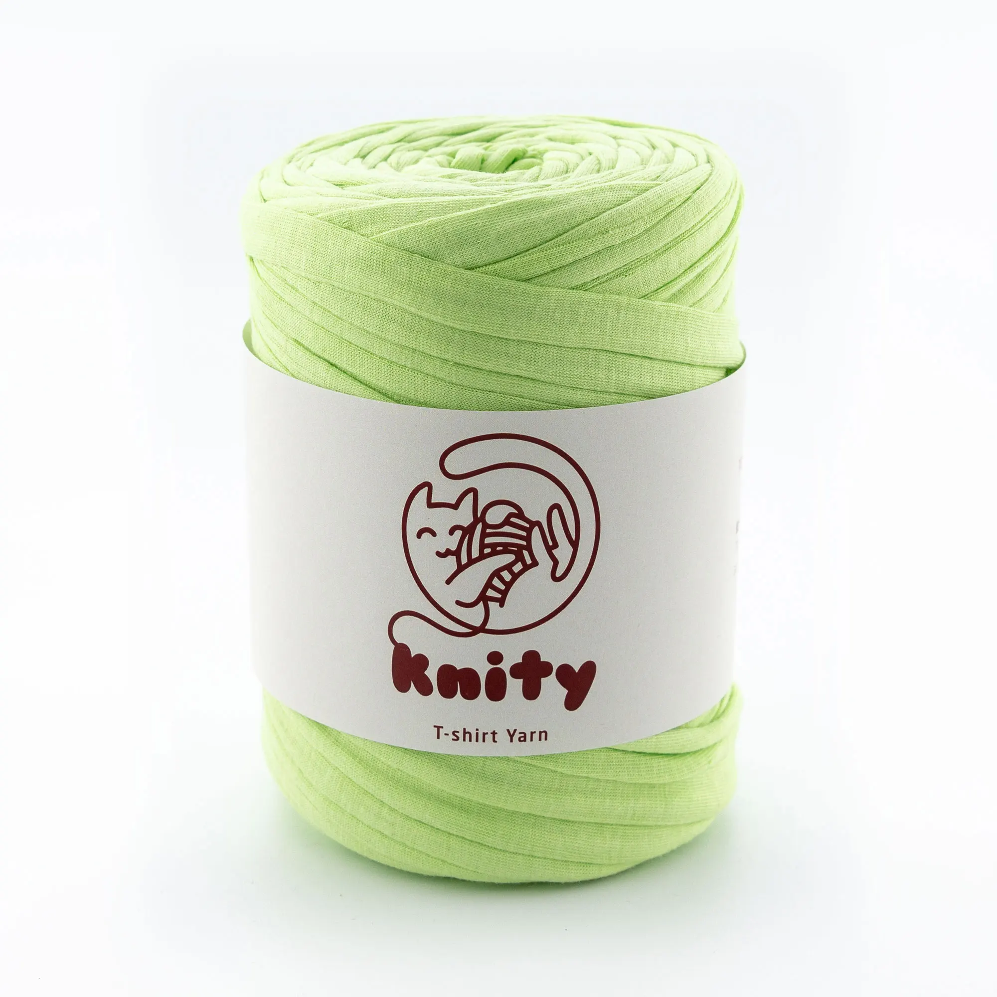 Knity T-Shirt Yarn 4 Skeins Combed Cloth Fabric Thread Strip for Knitting Blanket Carpet Bag Basket Rug Crochet Craft Tshirt DIY