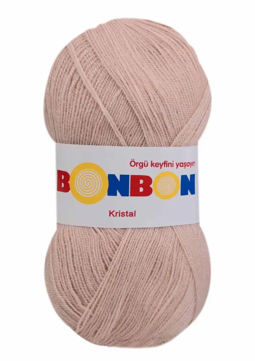 Thread 1 Pack ( 5 Balls ) Nako Bonbon Kristal Hand Knitting Yarn ( 100% Acrylic ) 100 Gram 475 Meter Crochet Tool Kit Fiber Yarn