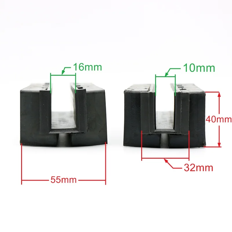 3pcs/lot Guide Shoe lining 10mm 16mm Elevator Parts Lift Accessories