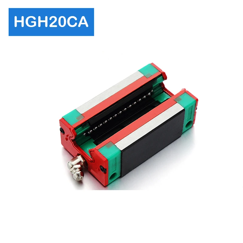 High precision linear square guide rail flange slider module E/HGH/W15/20/25/30/35/45CA