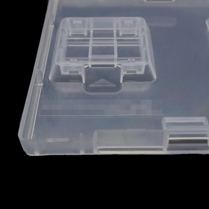 Replacement Case For NDS For Nintendo Game Cart Spare Cartridge Clear Box With Logo