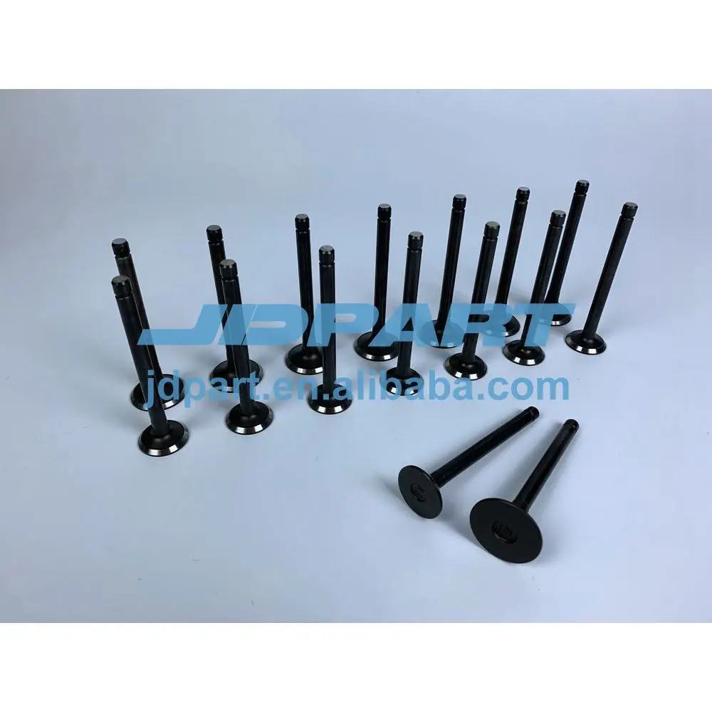 

New V3300 DI valve and guide For Kubota 16 vlaves