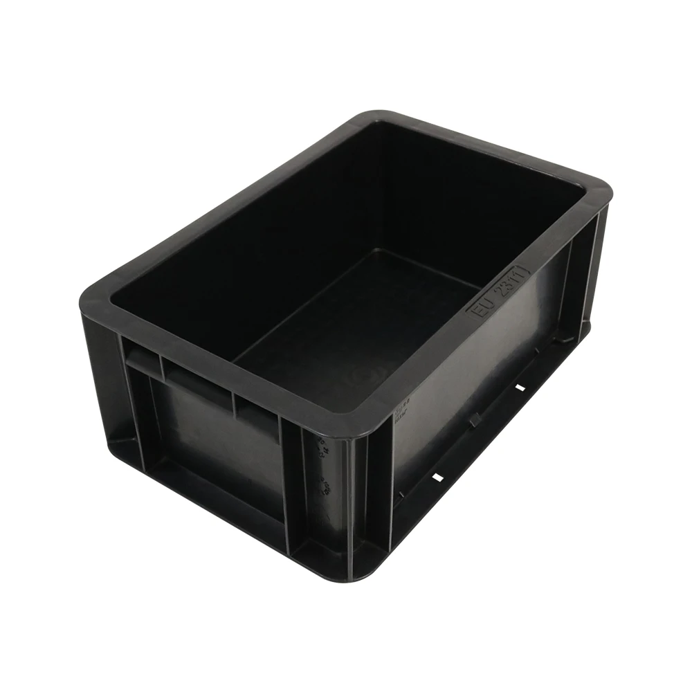 Q-EU2311 Esd Container Black Antistatic Material Aanti-static Case Without Cover