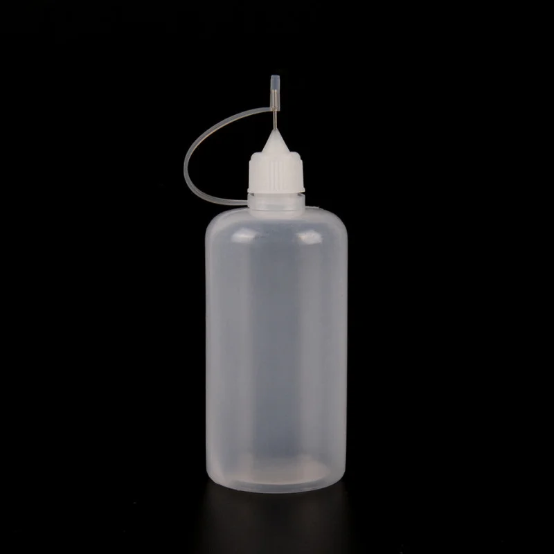 5 stücke 5/10/20/30/50/100ml resuable nadel spitze kleber applikator kunststoff flasche für papier quilling diy scrap booking papier handwerk